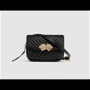 ZARA Belt bag with lions detail, NEW WITH TAGS